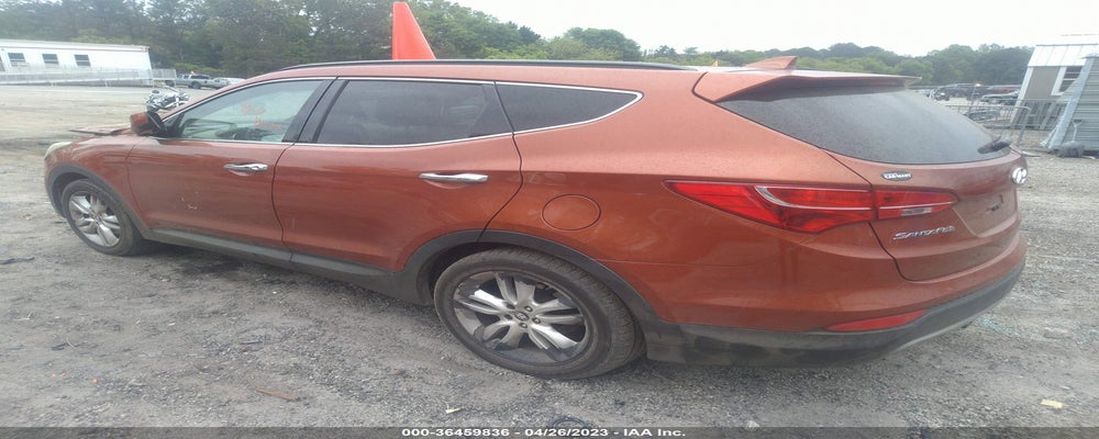 5XYZU3LA4DG046772 2013 HYUNDAI SANTA FE photo no. 3