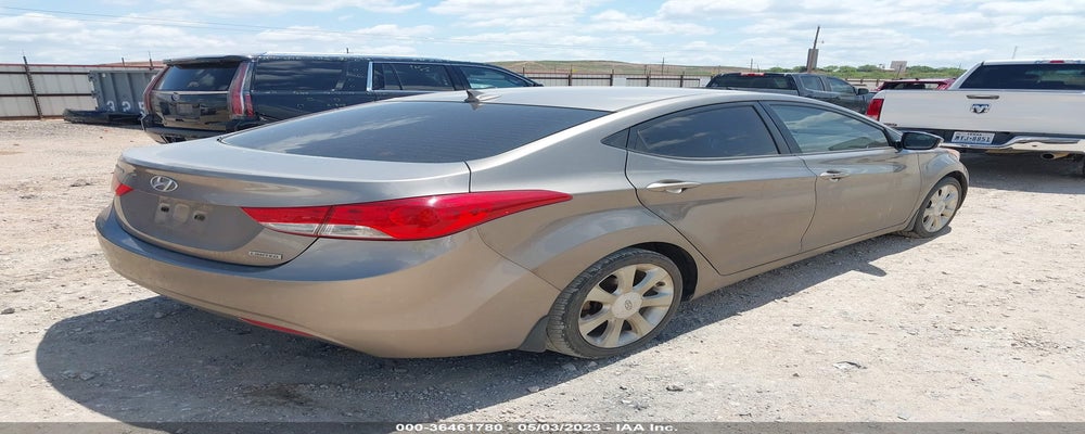 5NPDH4AE8CH124486 2012 HYUNDAI ELANTRA photo no. 4