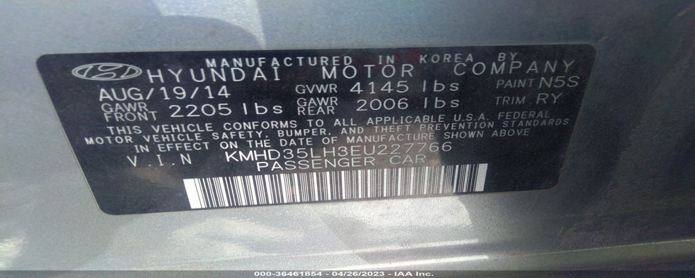 KMHD35LH3EU227766 2014 HYUNDAI ELANTRA GT photo no. 9