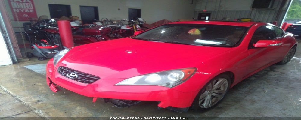 KMHHU6KH3AU010511 2010 HYUNDAI GENESIS COUPE photo no. 2