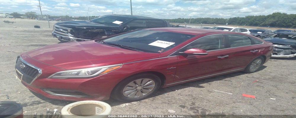 KMHE24L19GA028231 2016 HYUNDAI SONATA HYBRID photo no. 2