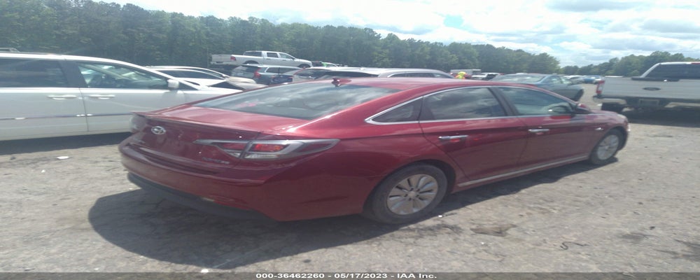 KMHE24L19GA028231 2016 HYUNDAI SONATA HYBRID photo no. 4