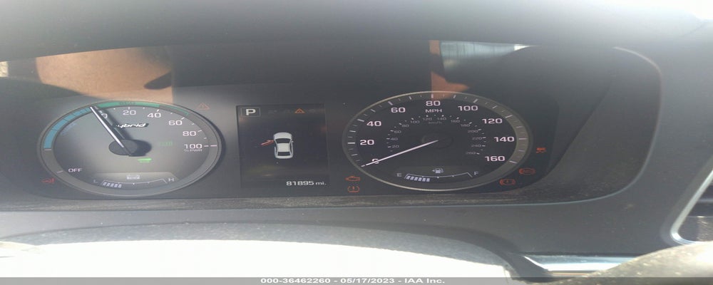 KMHE24L19GA028231 2016 HYUNDAI SONATA HYBRID photo no. 7
