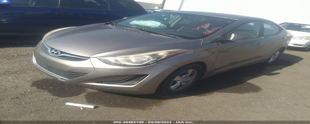5NPDH4AE4EH527318 2014 HYUNDAI ELANTRA photo no. 2