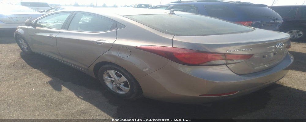 5NPDH4AE4EH527318 2014 HYUNDAI ELANTRA photo no. 3