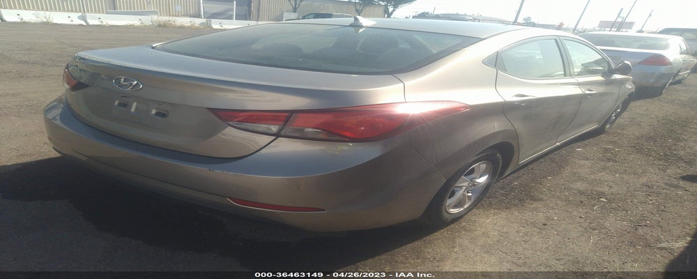 5NPDH4AE4EH527318 2014 HYUNDAI ELANTRA photo no. 4