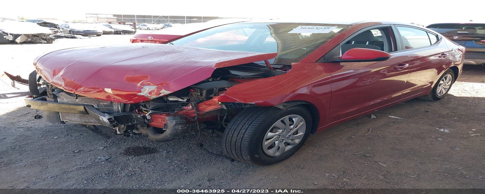 KMHD74LF7KU782521 2019 HYUNDAI ELANTRA photo no. 2