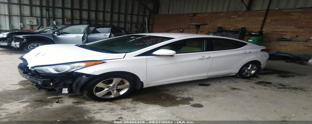 5NPDH4AEXCH133304 2012 HYUNDAI ELANTRA photo no. 2
