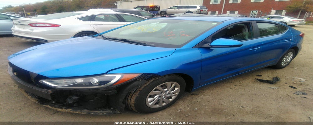 KMHD74LF7HU318914 2017 HYUNDAI ELANTRA photo no. 2