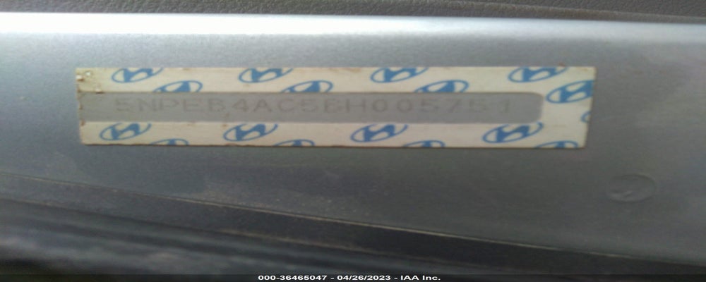5NPEB4AC5BH005751 2011 HYUNDAI SONATA photo no. 9