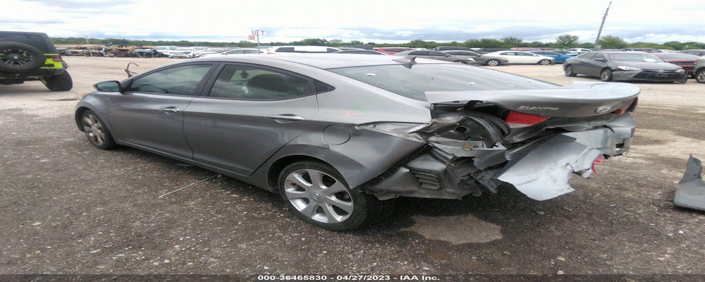 KMHDH4AE9CU205935 2012 HYUNDAI ELANTRA photo no. 3