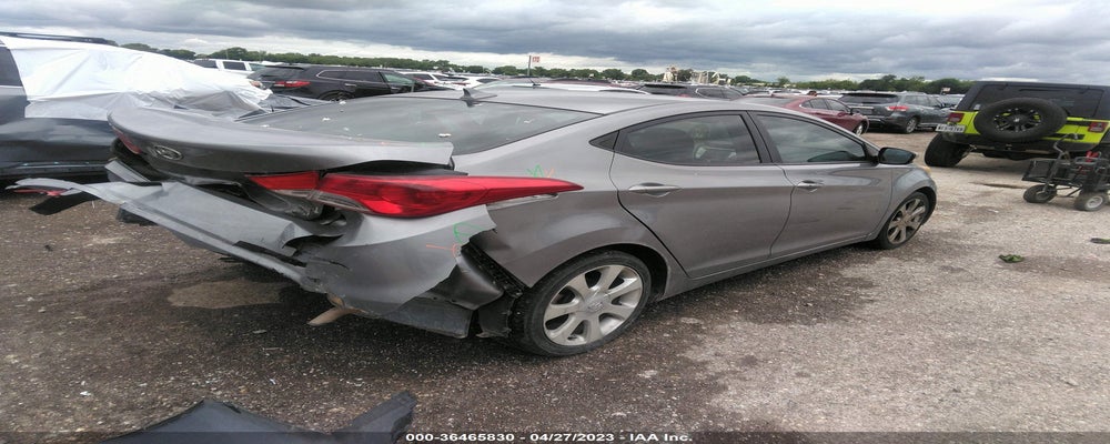 KMHDH4AE9CU205935 2012 HYUNDAI ELANTRA photo no. 4