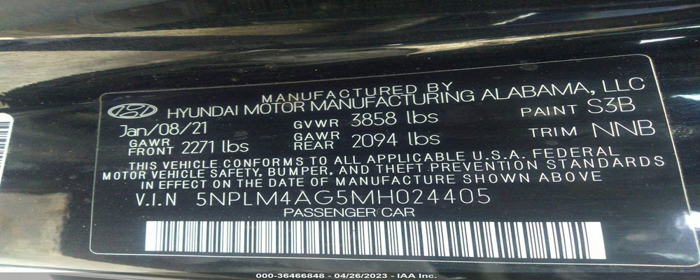 5NPLM4AG5MH024405 2021 HYUNDAI ELANTRA photo no. 9