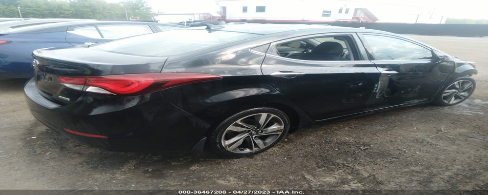KMHDH4AEXFU320466 2015 HYUNDAI ELANTRA photo no. 4