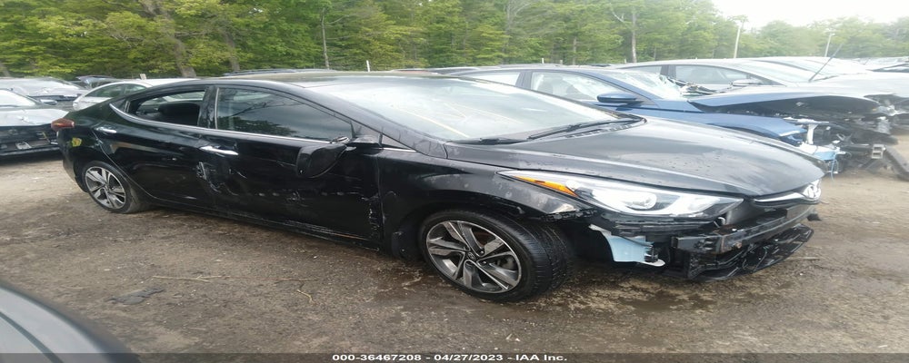 KMHDH4AEXFU320466 2015 HYUNDAI ELANTRA photo no. 6