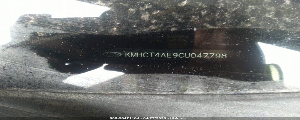 KMHCT4AE9CU047798 2012 HYUNDAI ACCENT photo no. 9