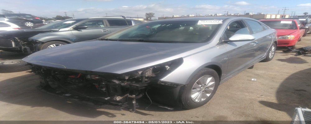 KMHE24L13GA018598 2016 HYUNDAI SONATA HYBRID photo no. 2