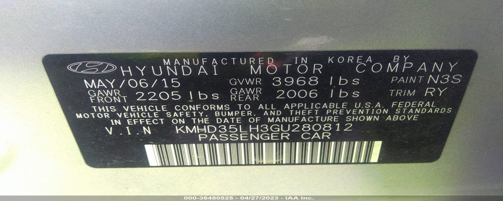 KMHD35LH3GU280812 2016 HYUNDAI ELANTRA GT photo no. 9
