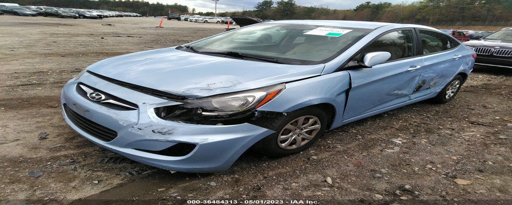 KMHCT4AE7DU397917 2013 HYUNDAI ACCENT photo no. 2
