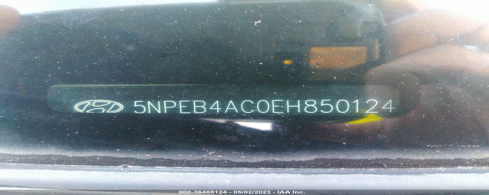 5NPEB4AC0EH850124 2014 HYUNDAI SONATA photo no. 9