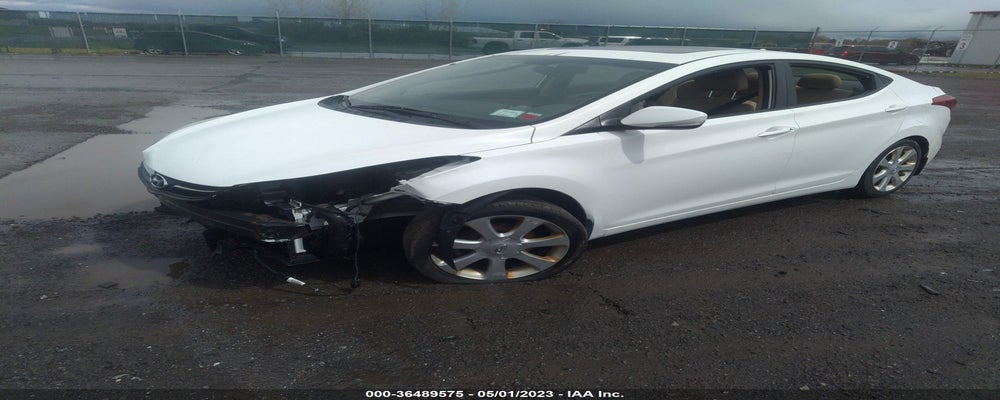 5NPDH4AEXDH342463 2013 HYUNDAI ELANTRA photo no. 2