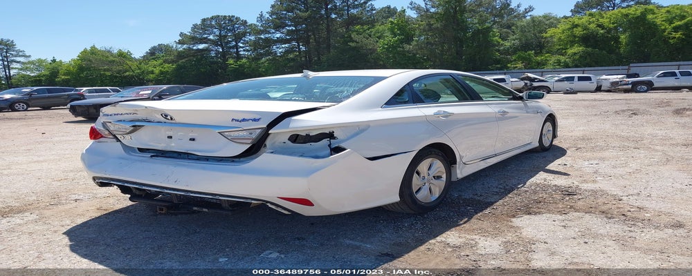 KMHEC4A42DA076109 2013 HYUNDAI SONATA HYBRID photo no. 4