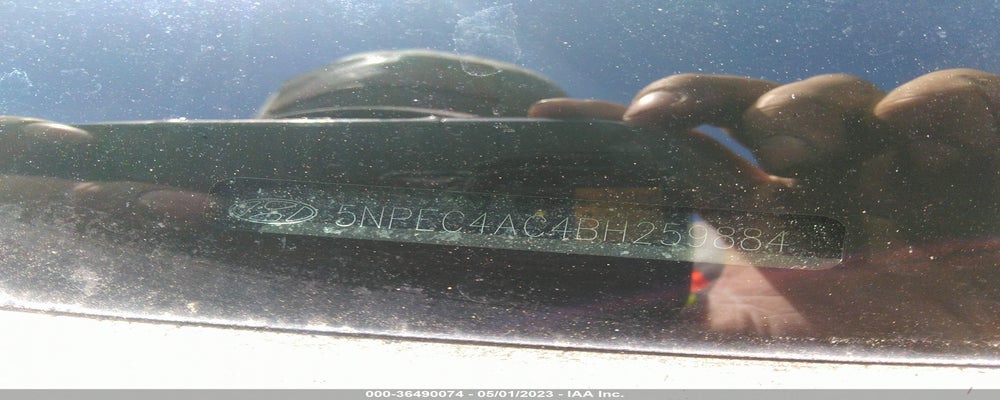 5NPEC4AC4BH259884 2011 HYUNDAI SONATA photo no. 9
