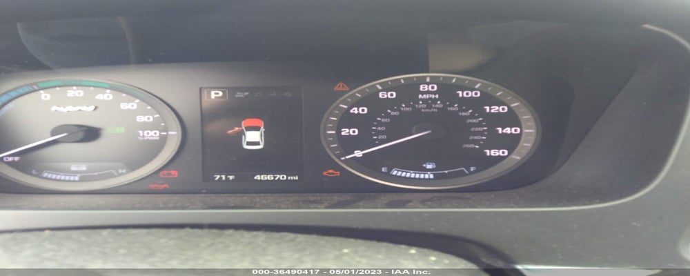 KMHE24L13HA048539 2017 HYUNDAI SONATA HYBRID photo no. 7