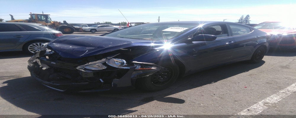 5NPDH4AE1GH694044 2016 HYUNDAI ELANTRA photo no. 2