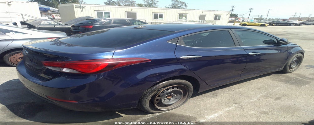 5NPDH4AE0EH478554 2014 HYUNDAI ELANTRA photo no. 4