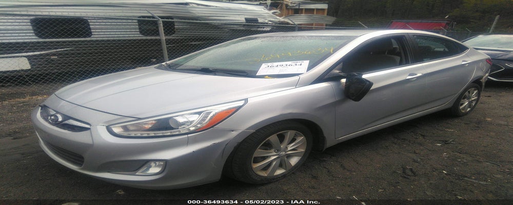 KMHCU4AE0EU586889 2014 HYUNDAI ACCENT photo no. 2