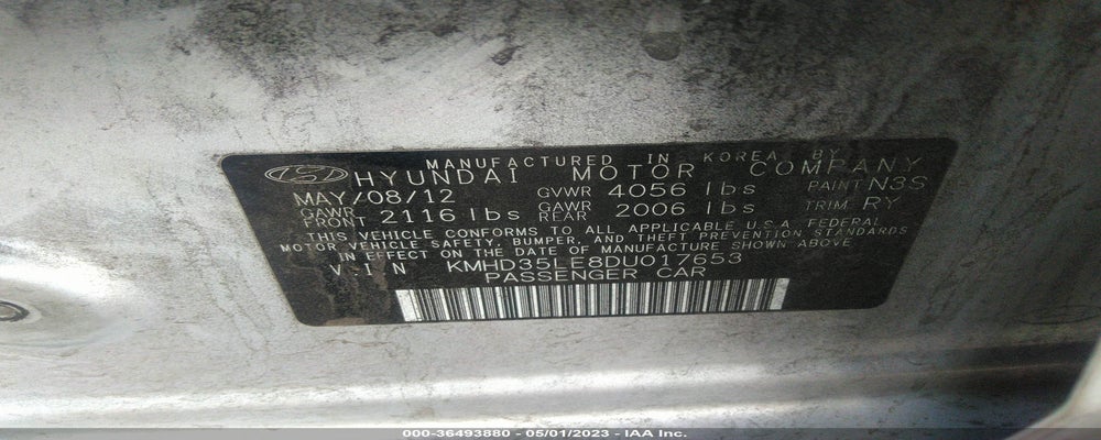 KMHD35LE8DU017653 2013 HYUNDAI ELANTRA GT photo no. 9