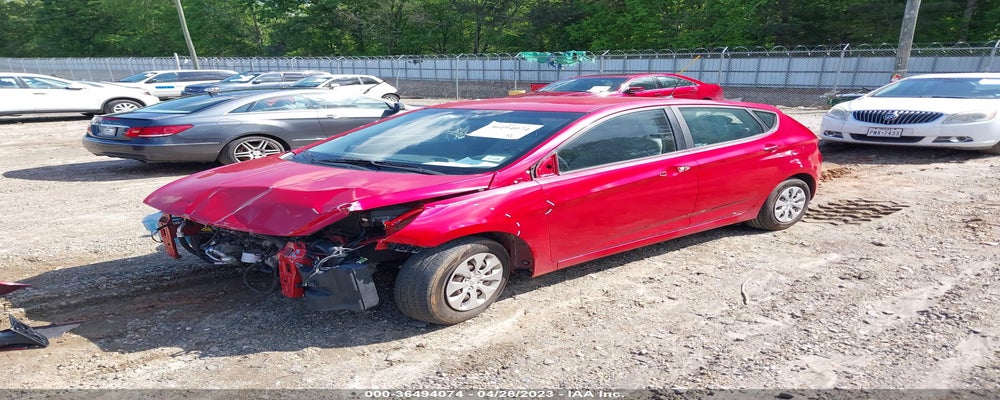 KMHCT5AEXGU241400 2016 HYUNDAI ACCENT photo no. 2