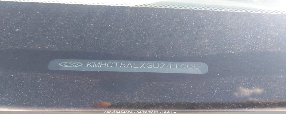 KMHCT5AEXGU241400 2016 HYUNDAI ACCENT photo no. 9