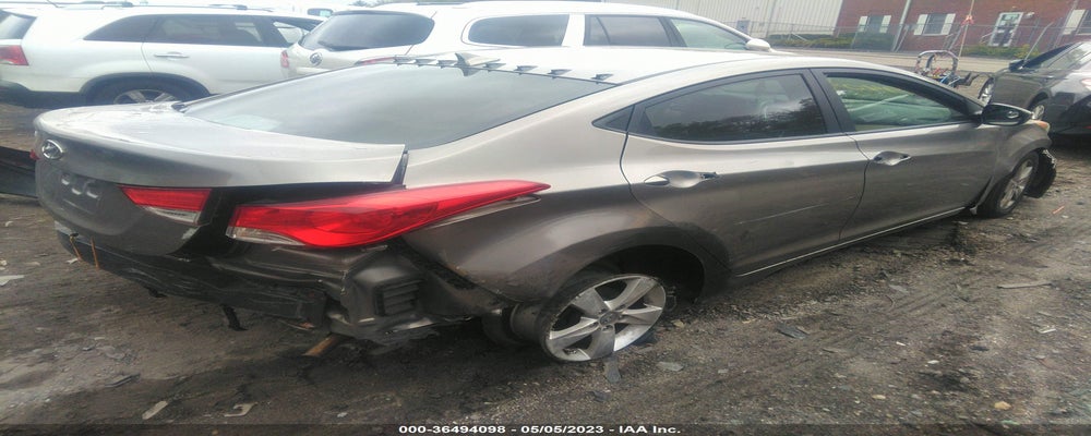 5NPDH4AE7BH016973 2011 HYUNDAI ELANTRA photo no. 4