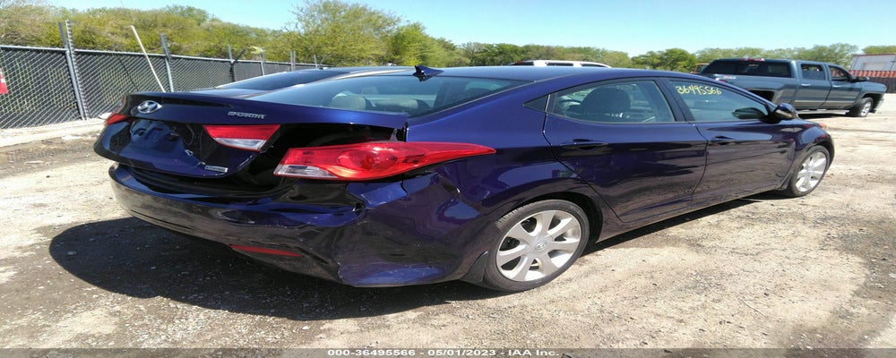 5NPDH4AE5CH137194 2012 HYUNDAI ELANTRA photo no. 4