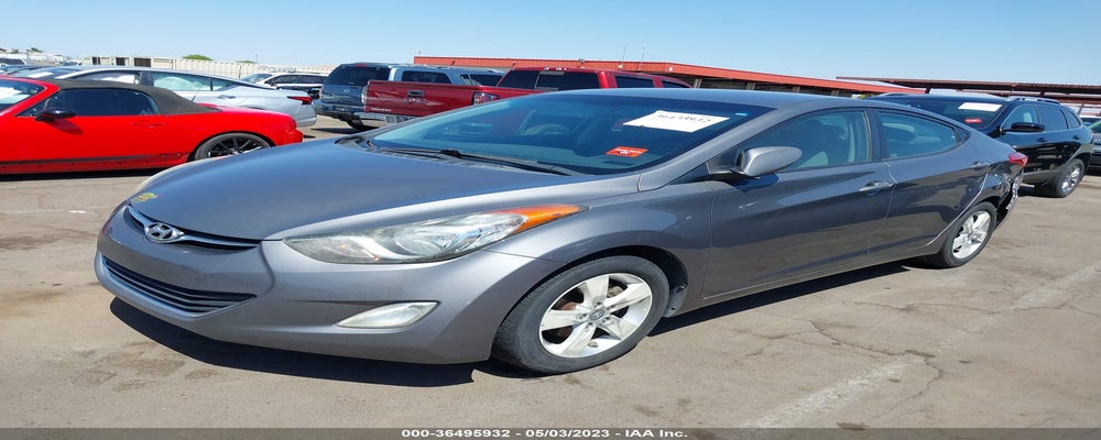 5NPDH4AE9CH080790 2012 HYUNDAI ELANTRA photo no. 2
