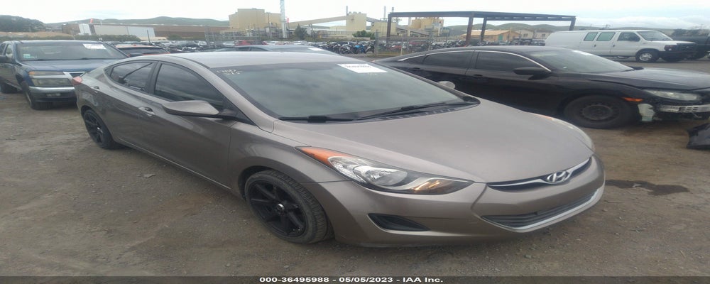 5NPDH4AE2CH127643 2012 HYUNDAI ELANTRA photo no. 1