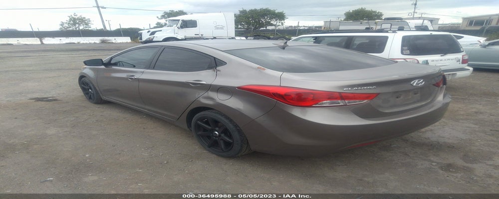 5NPDH4AE2CH127643 2012 HYUNDAI ELANTRA photo no. 3