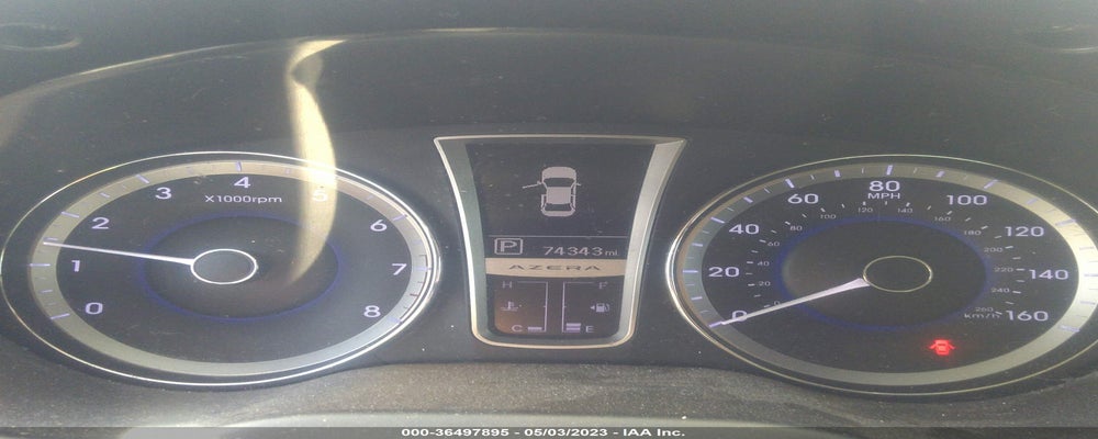 KMHFG4JG9DA310393 2013 HYUNDAI AZERA photo no. 7