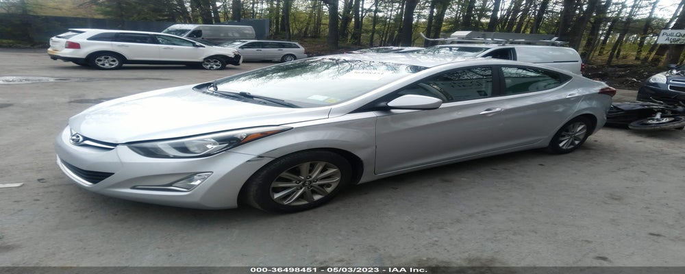 5NPDH4AEXEH489383 2014 HYUNDAI ELANTRA photo no. 2