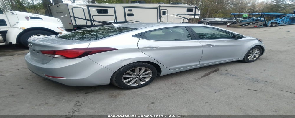 5NPDH4AEXEH489383 2014 HYUNDAI ELANTRA photo no. 4