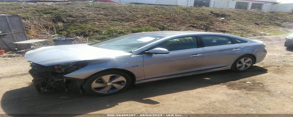 KMHE34L14GA021619 2016 HYUNDAI SONATA HYBRID photo no. 2