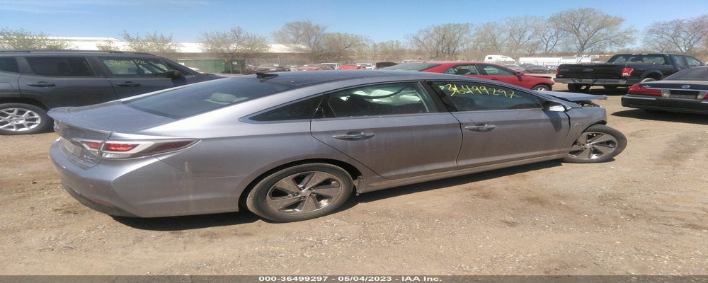 KMHE34L14GA021619 2016 HYUNDAI SONATA HYBRID photo no. 4