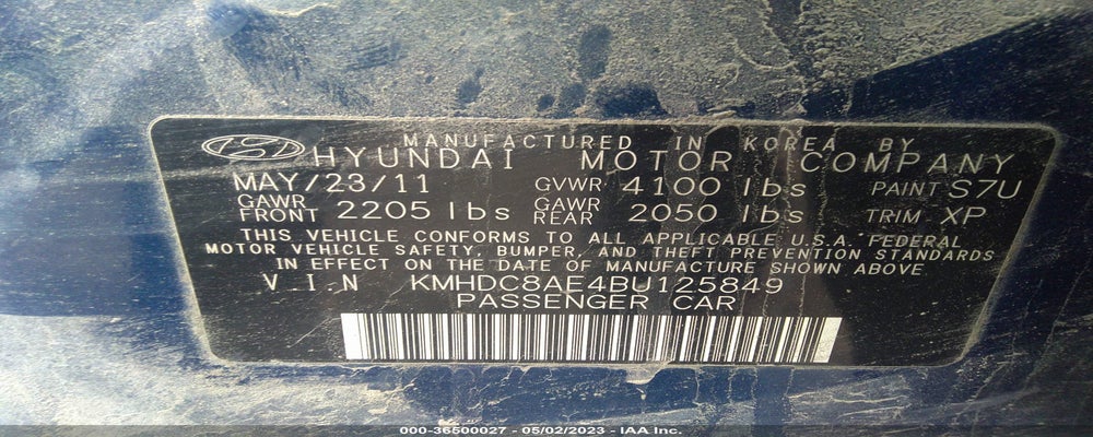 KMHDC8AE4BU125849 2011 HYUNDAI ELANTRA TOURING photo no. 9