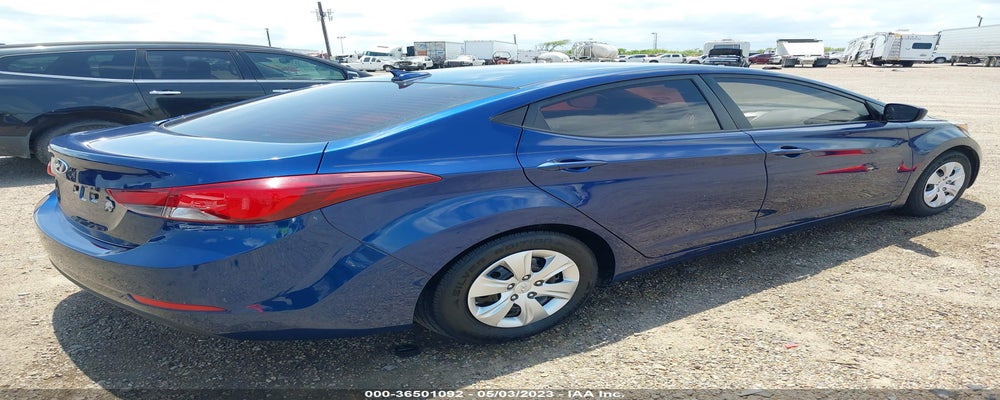 5NPDH4AE5GH758277 2016 HYUNDAI ELANTRA photo no. 4
