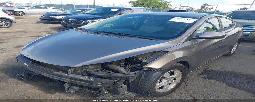 5NPDH4AE1EH464114 2014 HYUNDAI ELANTRA photo no. 2