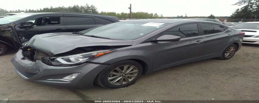 5NPDH4AE6EH526185 2014 HYUNDAI ELANTRA photo no. 2