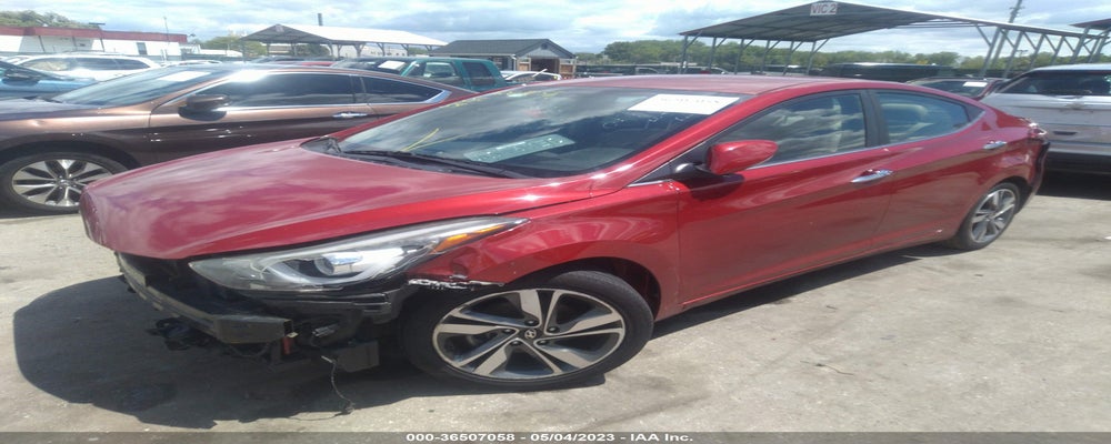 KMHDH4AE3GU618312 2016 HYUNDAI ELANTRA photo no. 2