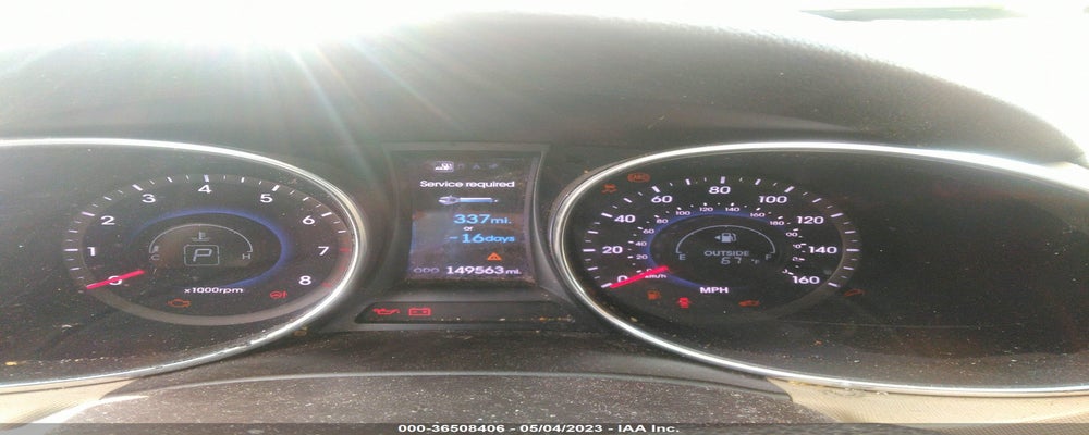 5XYZU3LA6DG030914 2013 HYUNDAI SANTA FE photo no. 7